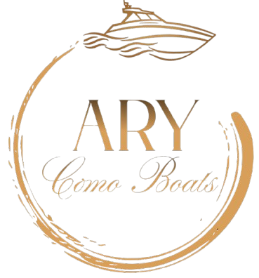 logo transparent ary como boats